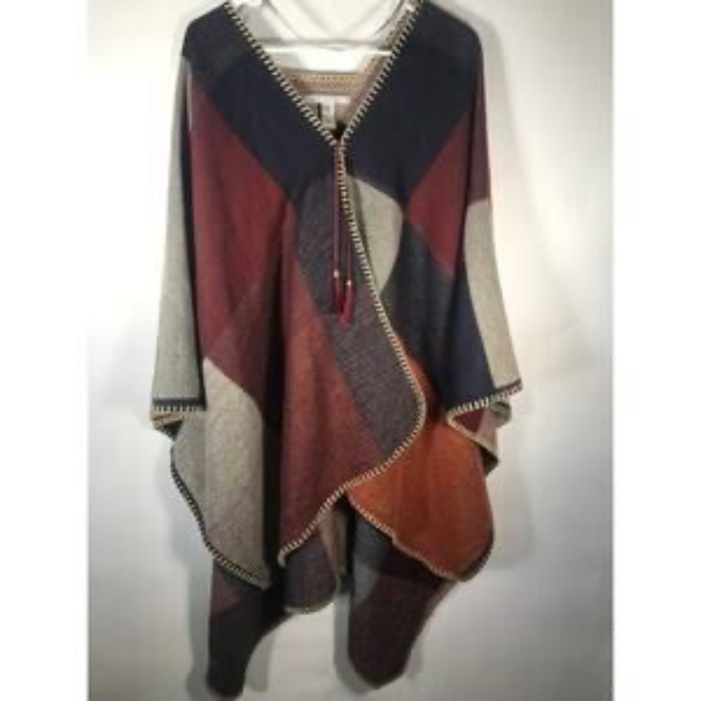 MARC NEW YORK BLANKET PONCHO